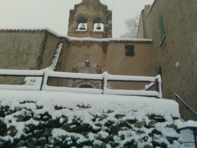 L’ermitage sous la neige